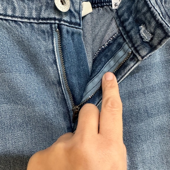 Women’s style&co. Petite. Denim jogger size PS. NWT. - Picture 3 of 11